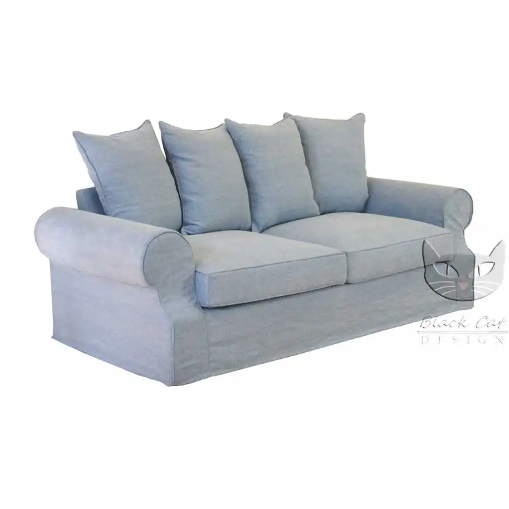 Sofa z pokrowcem i funkcją spania Emma 210 cm/FS 140x200 cm