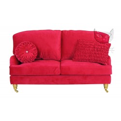 Różowa kanapa w stylu francuskim Marlene 179 cm