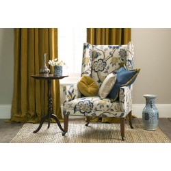 Tkanina wzór 100 % len