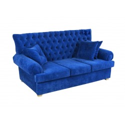 pikowana niebieska sofa Lilo 