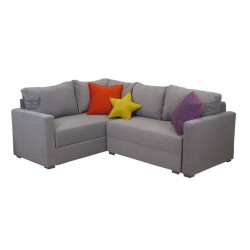 Sirius 180x200 - mały narożnik do spania z pojemnikami na pościel