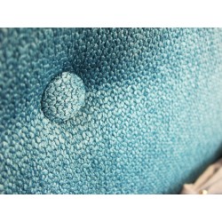 Bonanza 120x200 - turkusowe łóżko dla singla