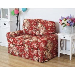 szara klasyczna sofa - Flower 146 cm/BF