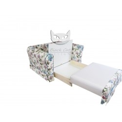 Kanapa w stylu vintage - Flower 110 cm 