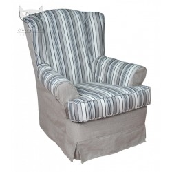 Klasyczny fotel w kwiaty -Flower