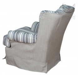 Klasyczny fotel w kwiaty -Flower