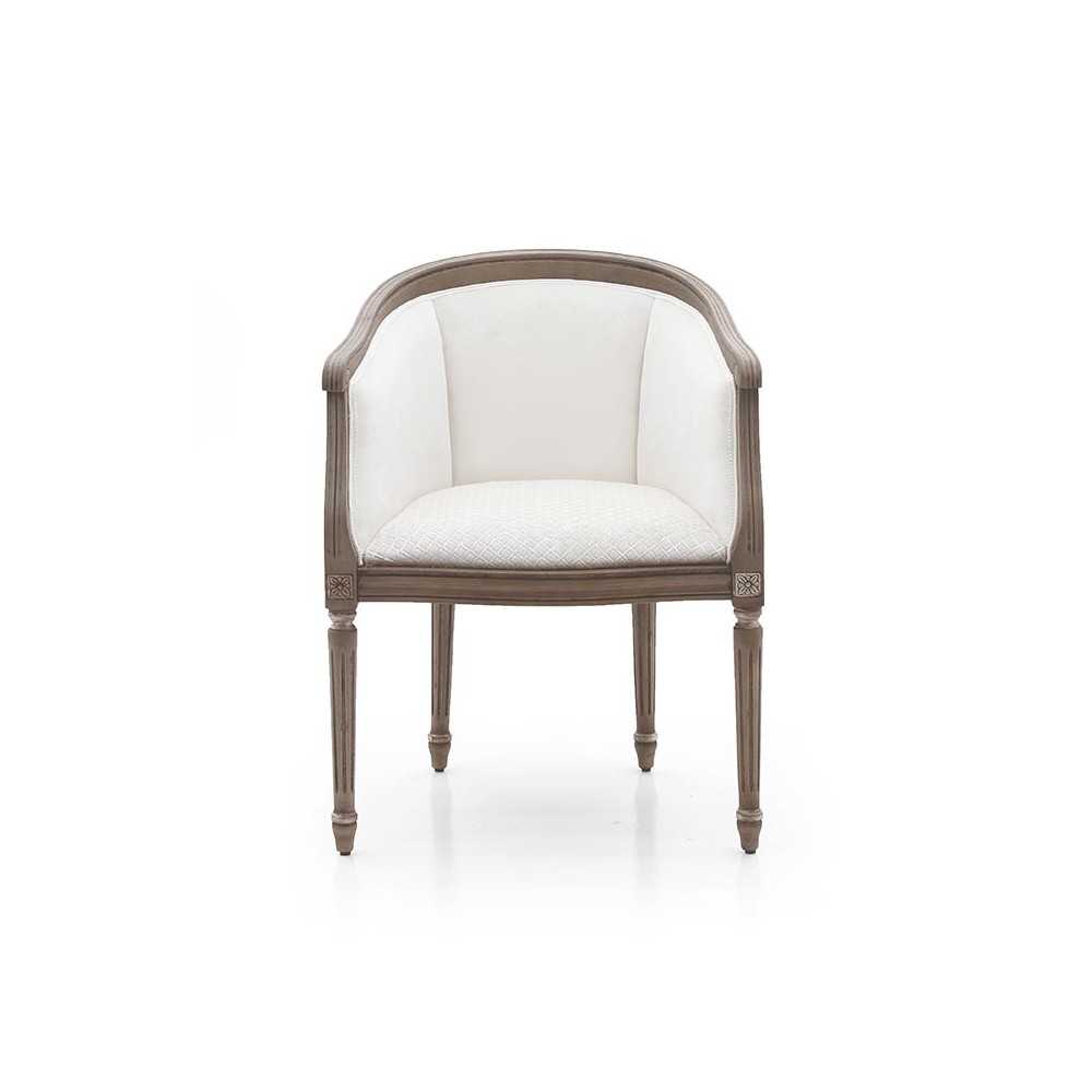 Luigi - drewniany fotel z wysokim oparciem Luigi - drewniany fotel z wysokim oparciem