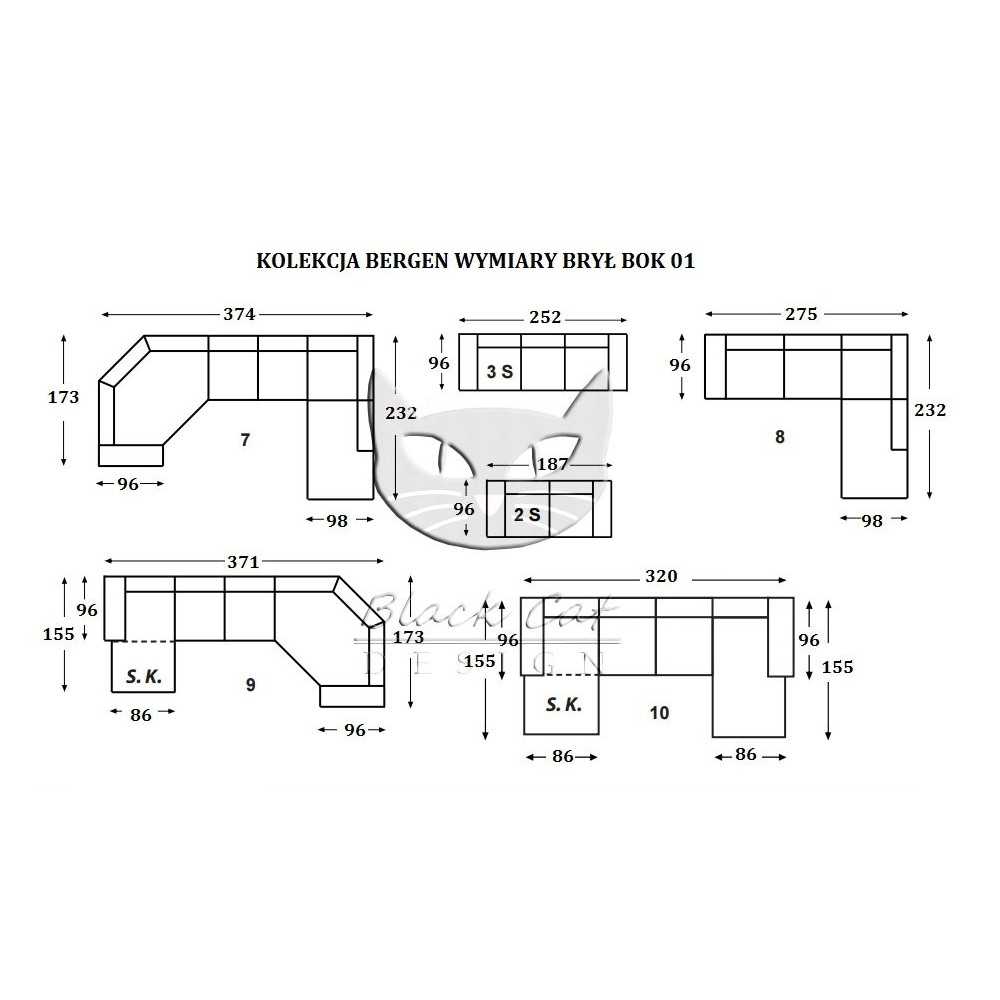 Nowoczesny narożnik Bergen Nowoczesny narożnik Bergen