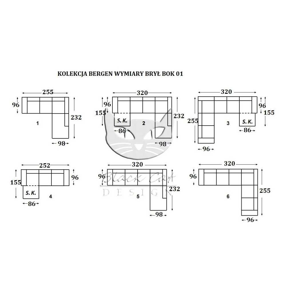 Nowoczesny narożnik Bergen Nowoczesny narożnik Bergen