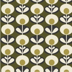 WT dmuchawce tkanina w stylu retro