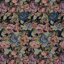 Regina - gruba żakardowa tkanina w róże