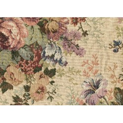 Regina 10 - gruba żakardowa tkanina w róże Regina 10 - gruba żakardowa tkanina w róże