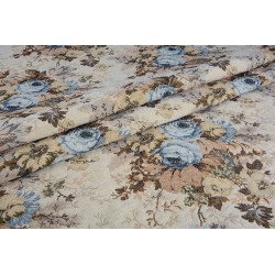 Regina - gruba żakardowa tkanina w róże Regina - gruba żakardowa tkanina w róże