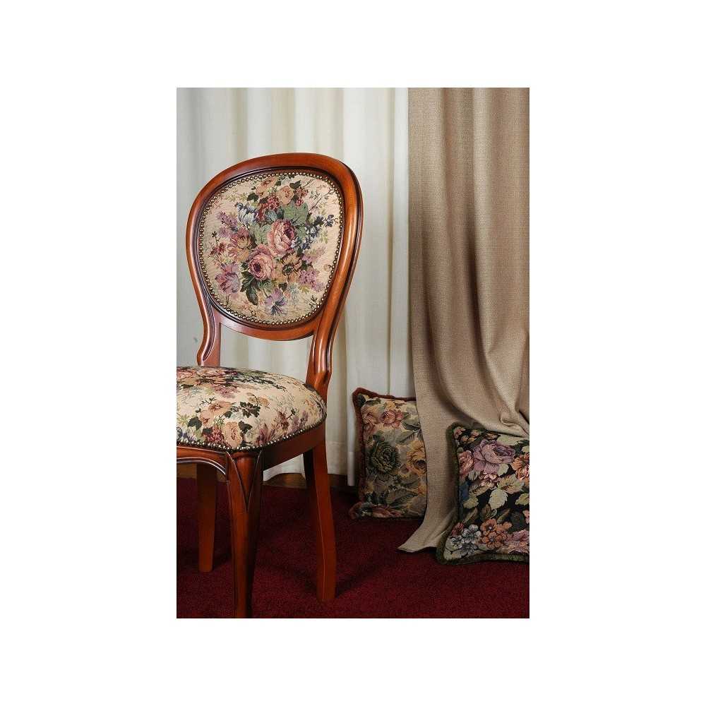 Regina - gruba żakardowa tkanina w róże Regina - gruba żakardowa tkanina w róże