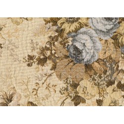 Regina 9- gruba żakardowa tkanina w bukiety kwiatów