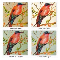 Livento Bird kolekcja tkanin w ptaki