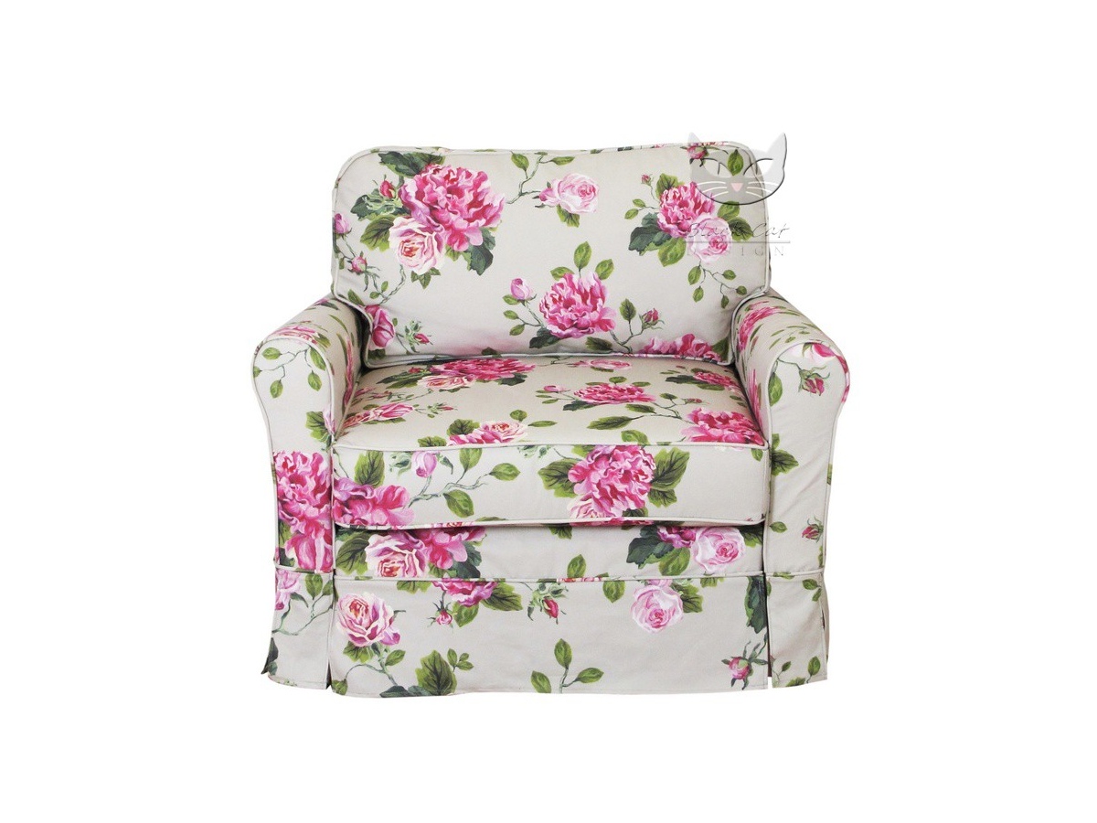 Kanapa w stylu vintage - Flower 110 cm 