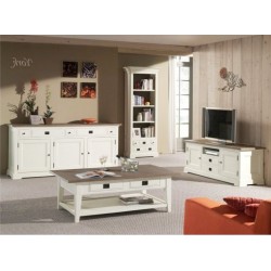 Rustykalny regał słupek Carlito