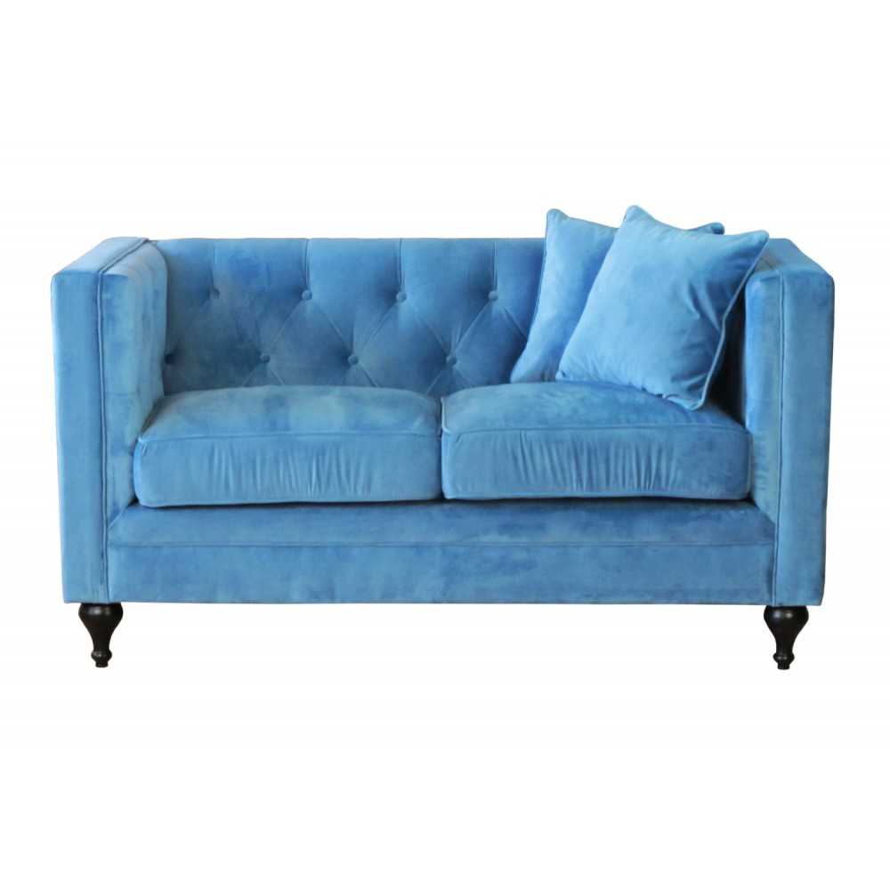 Donna pikowana miękka sofa w pluszowej tkaninie Donna pikowana miękka sofa w pluszowej tkaninie