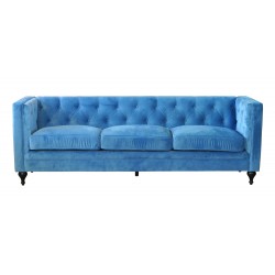 Donna pikowana miękka sofa w pluszowej tkaninie Donna pikowana miękka sofa w pluszowej tkaninie