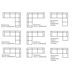 Przytulny narożnik Tiesto