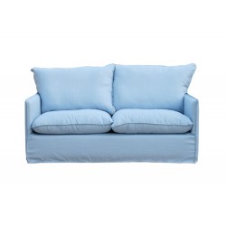 Cloud sofa z luźnym pokrowcem na wymiar