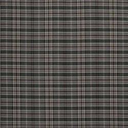 Argyle CHARCOAL tkanina w kratę w stylu cottage