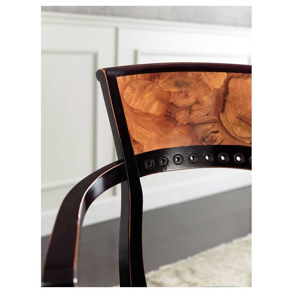 Radica - krzesło drewno orzechowe Radica - krzesło drewno orzechowe