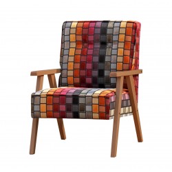 Fox mały fotel w stylu PRL