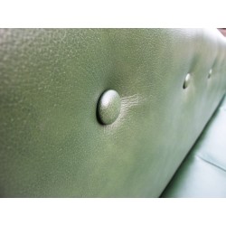 Narożnik w skórze naturalnej do jadalni na wymiar - Piter 260x190 cm