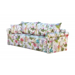 Rosaly 230 - kwiatowa sofa z funkcją spania