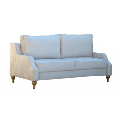 Ladonna 180 - sofa na toczonych nóżkach