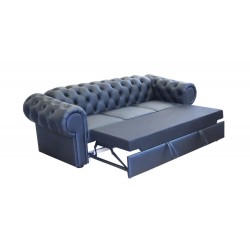 Sofa Chesterfield Ferro 250 cm z funkcją spania