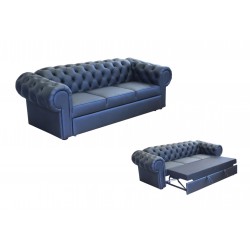 Sofa Chesterfield Ferro 250 cm z funkcją spania