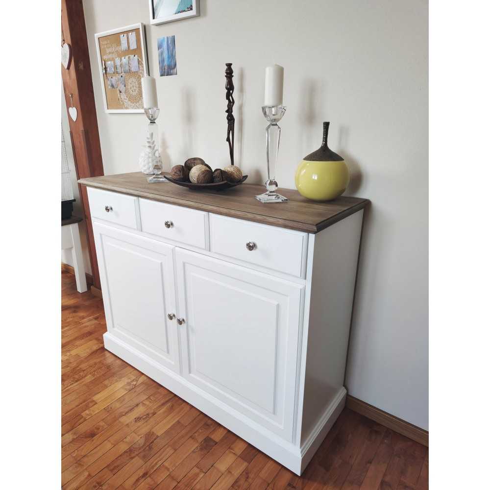 Komoda NO.22 komoda z blatem drewnianym Komoda NO.22 komoda z blatem drewnianym