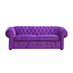 Brandford 230 cm pikowana sofa w stylu vintage
