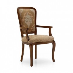 Cavour - krzesło do salonu z podłokietnikami