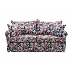 Rosaly 170 rozkładana sofa w naturalnych tkaninach z lnem