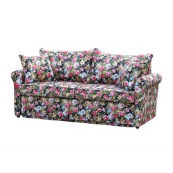 Rosaly 170 rozkładana sofa w naturalnych tkaninach z lnem