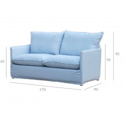 Cloud sofa z luźnym pokrowcem na wymiar Cloud sofa z luźnym pokrowcem na wymiar