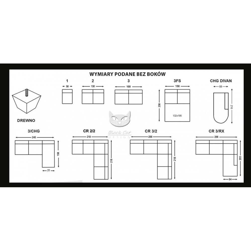 Narożnik w stylu prowansalskim Classic Narożnik w stylu prowansalskim Classic