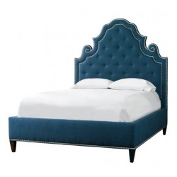 Jenny łóżko z efektownym zagłówkiem