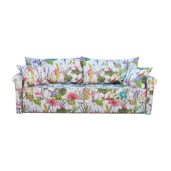  kwiatowa sofa z funkcją spania
