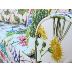 Rosaly 230 - kwiatowa sofa z funkcją spania