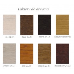 Dębowy stolik w stylu hampton Hortensja 150x70