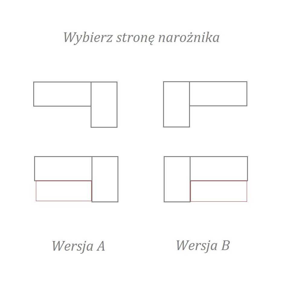 Mały narożnik do salonu Sirius 200x170 cm/FS Mały narożnik do salonu Sirius 200x170 cm/FS