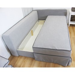 Micro 220x155 cm najmniejszy narożnik z fartuchem