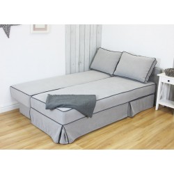 Micro 220x155 cm najmniejszy narożnik z fartuchem