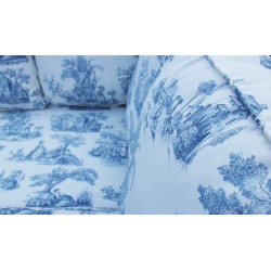 Mały narożnik w stylu prowansalskim Micro 220x155 cm