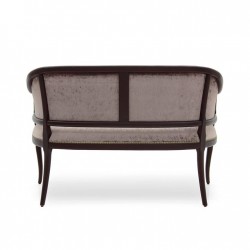 Beatrice pikowana włoska ławeczka 119 cm